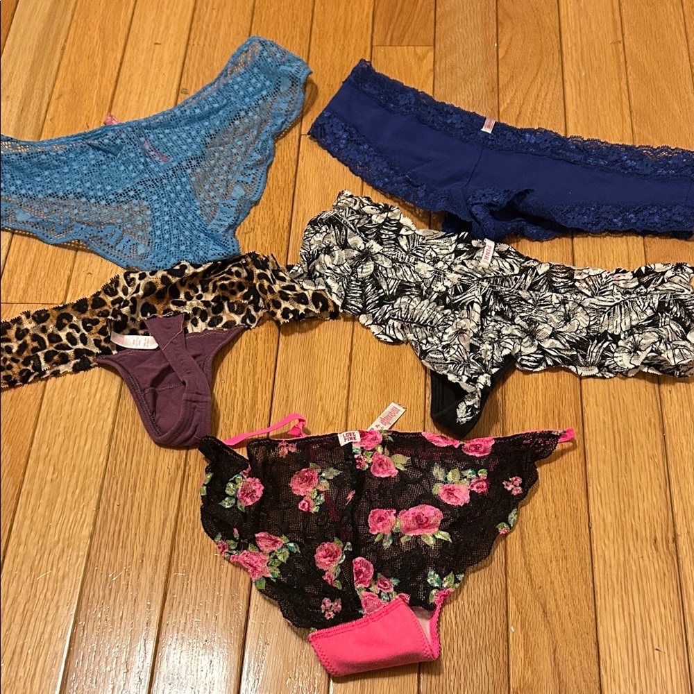 PINK Victoria's Secret Panties Bundle - Picture 2 of 2
